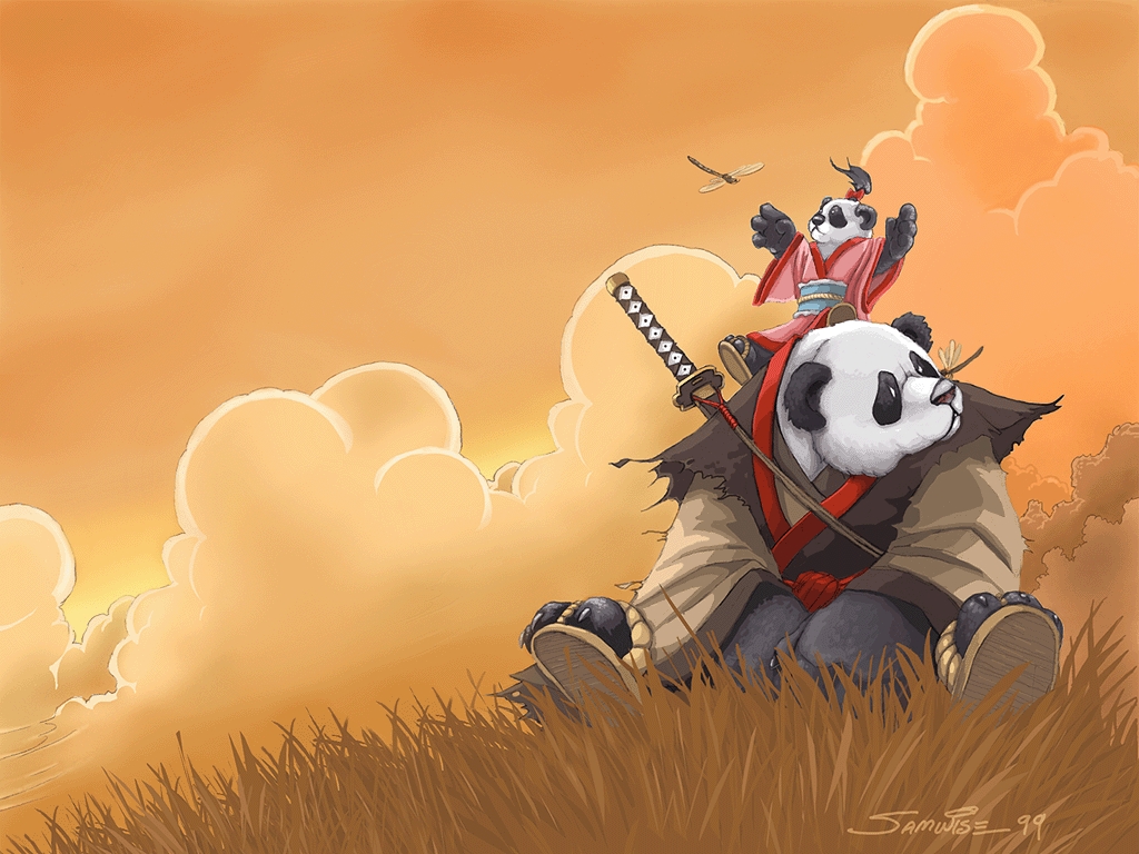 Tema: Kung fu panda of warcraft.